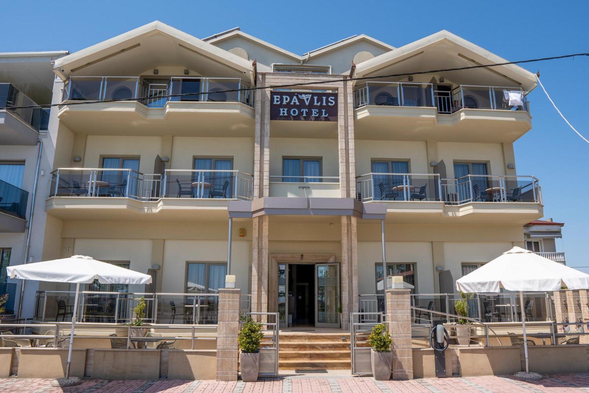 Hotel Epavlis Eleftheriadi Paralía Zewnętrze zdjęcie