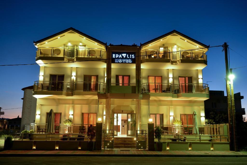 Hotel Epavlis Eleftheriadi Paralía Zewnętrze zdjęcie